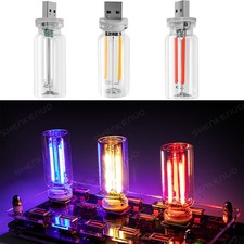 2-Pack USB Car Mood Lights Stepless Brightness, Touch Control, Durable Glass