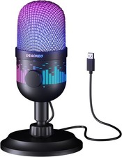Aokeo Gaming Microphone, USB Computer Microphone for PC, Mac, PS4/5