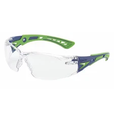 Bolle Safety 40256 Rush+, Safety Glasses, Anti-Fog, Anti-Static & Anti-Scratch,