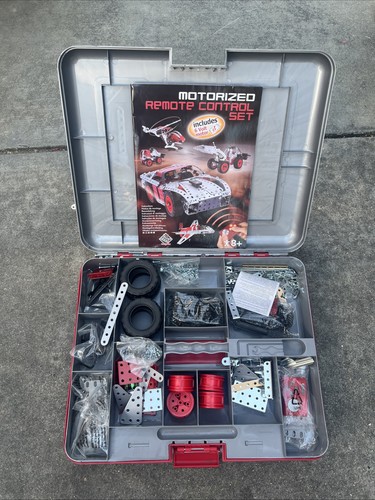 MACCANO Erector Multi- Models - Motorized Remote Contral Set & Flexible