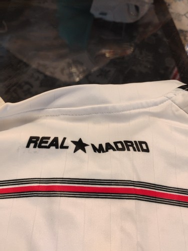 Real Madrid Futbol Soccer Jersey Adult Mens Medium No Number Home - Picture 10 of 10