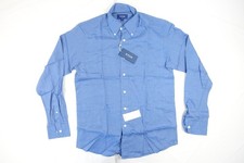 ETON LIGHT BLUE MEDIUM SLIM FIT BUTTON FRONT SHIRT MENS NWT NEW