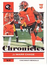 Ja'Marr Chase Football Cards - Base, Inserts, RC - You Choose! - Bengals