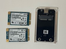 256gb 2x 128gb MSata SSD With Adapter SanDisk