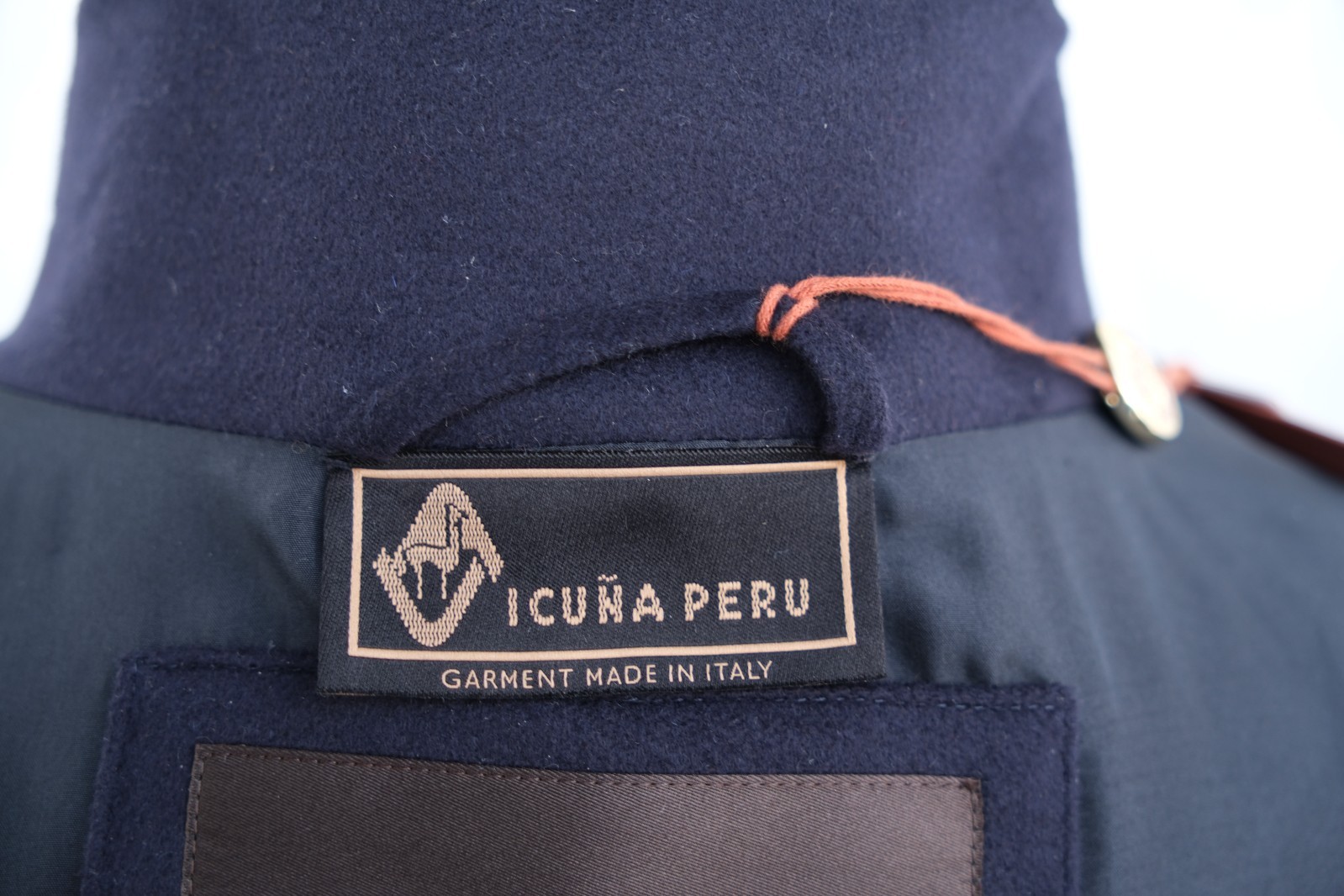Rare New Loro Piana Tyton Double Vicuna Navy US 38 EU 48 $29K image 7