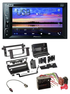 Pioneer Bluetooth 2DIN USB DVD DAB MP3 Car Stereo for BMW 3 Series E46 2002-2006 1 Sc