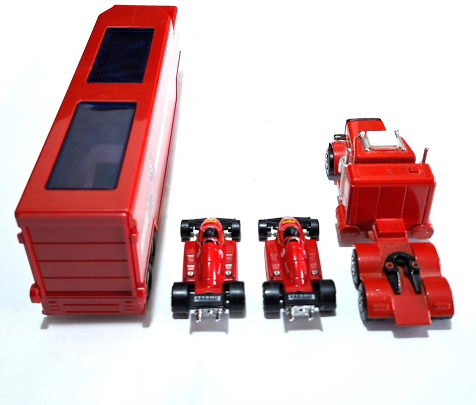 Modellino Matchbox Superkings K-136 (1980) Ferrari Transporter sc.1:32 - Immagine 4 di 4