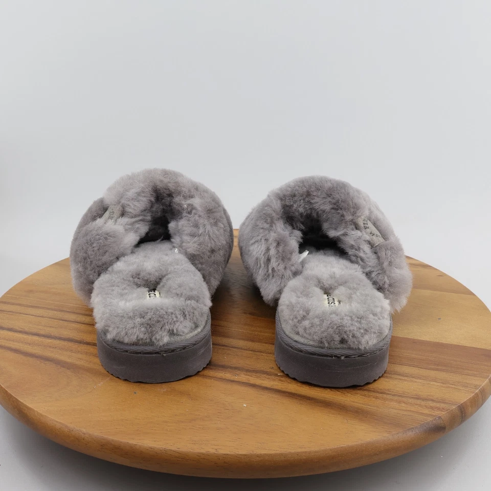 Zapatilla para mujer Fireside by Dearfoams Cairns genuina de piel de oveja talla 9 Foto 4 de 4