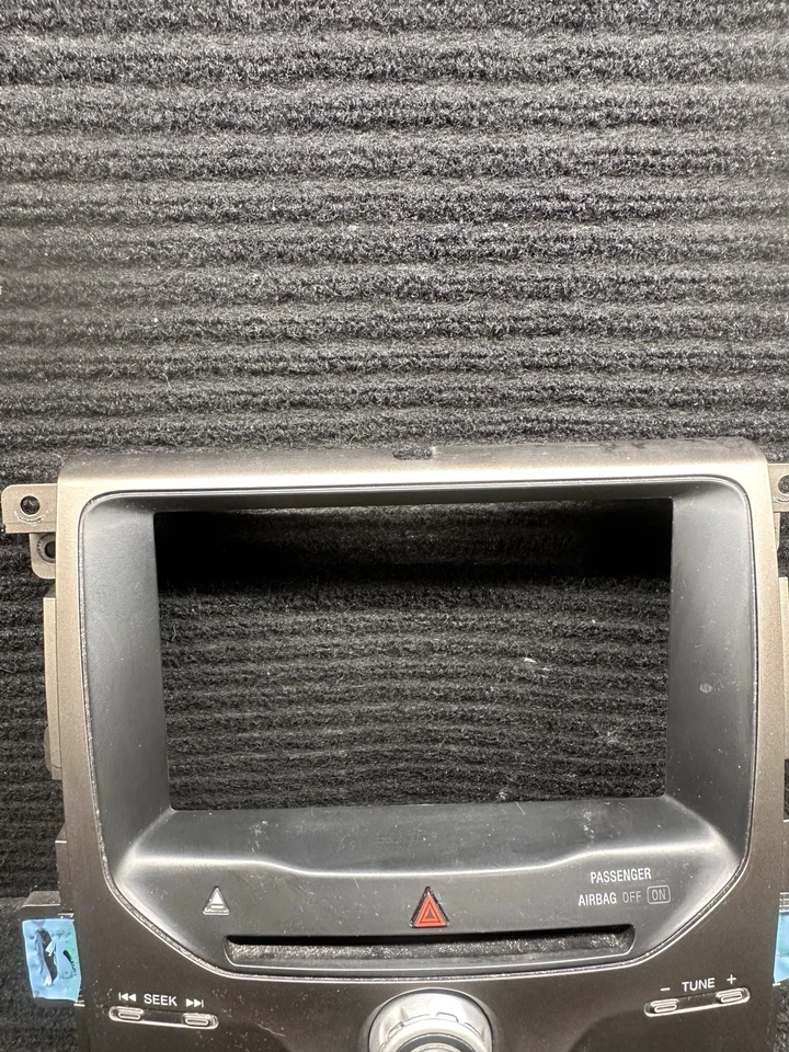 ✅Panel de interruptores de audio y control de clima Ford Edge 2013 OEM BT4T-18A802-B CO Foto 4 de 4