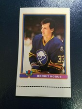 Benoit Hogue Buffalo Sabres #38 1991 - 1992 NHL Hockey Bowman Proof