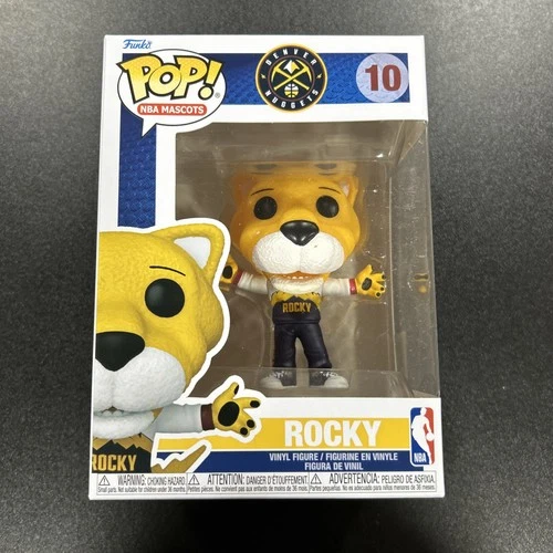 Funko Pop NBA Mascots Denver Nuggets Rocky Figure New NIB Basketball