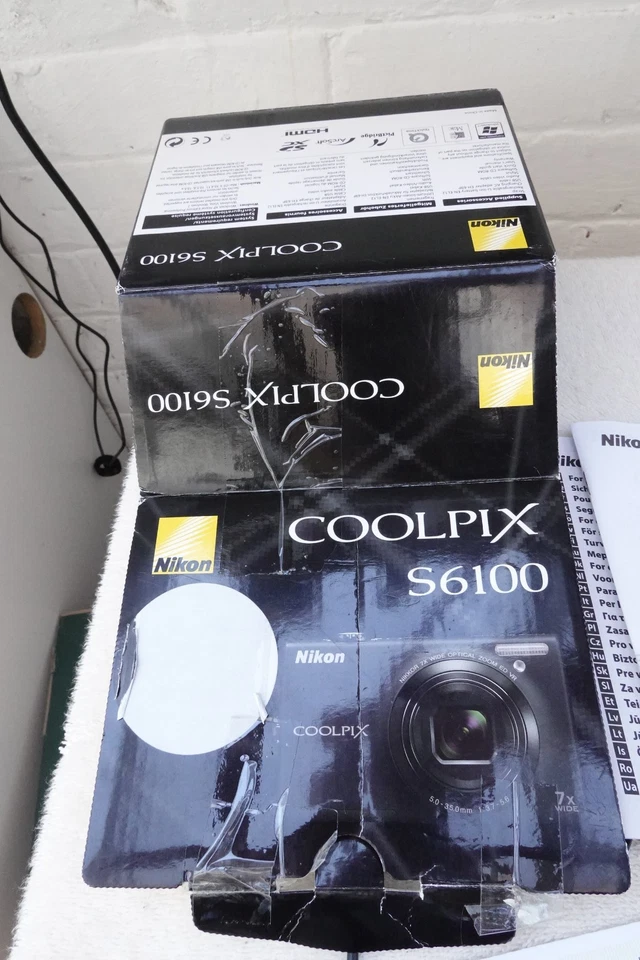 Nikon Coolpix S6100 16MP Digital Camera - Boxed (U), photo 4 of 5