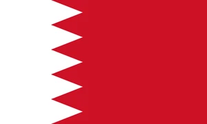 Bahrain Flag Self Adhesive Sticker