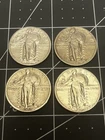 Standing Liberty Quarter Lot Of (4).
