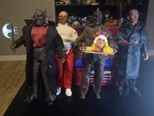 Mego Horror Action Figure Lot Jeepers Creepers Creepshow Candyman HannibalLector