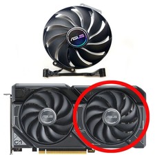 Graphics Card Cooling Fans for ASUS RTX4060 4060ti 4070 DUAL OC