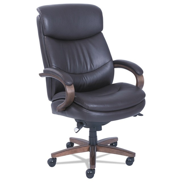 La-Z-Boy 48961B Woodbury Big/Tall Executive Chair - BRN Seat/Back/WSD Base New