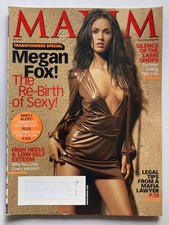 MEGAN FOX July 2007 MAXIM Magazine JESSICA BIEL / BOBBI SUE LUTHER