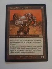 Karn, Silver Golem MP MTG Reserved List Urza's Saga Magic the Gathering