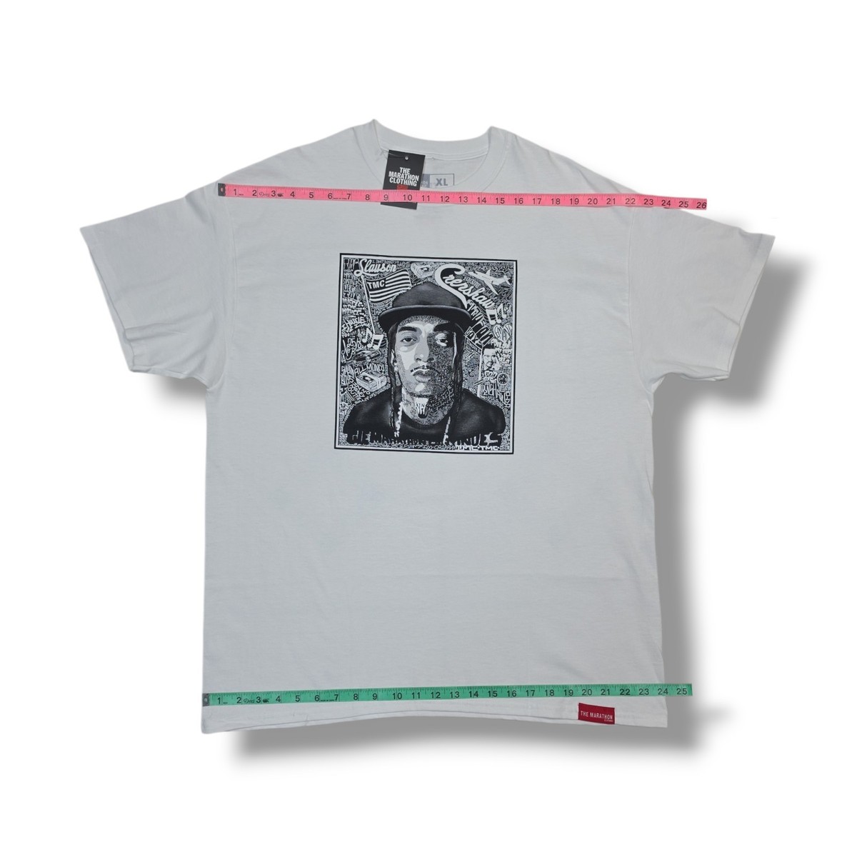 The Marathon Clothing Nipsey Hussle Crenshaw White T-Shirt Men