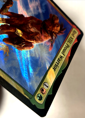 MTG Red XIII, Proud Warrior (Surge Foil) Commander: Final Fantasy