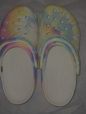 Crocs Women s Tie-Dye Clog Sandals Multicolor...