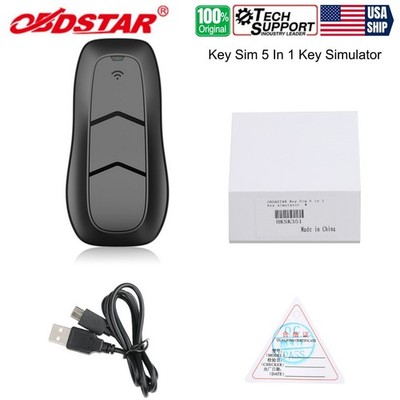 OBDSTAR Key SIM Smart Key Simulator 5 in 1 for Toyota 4D & H Chip For X300 Pro4