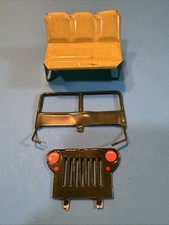 Tin Toy Parts Friction US Army Jeep windscreen windshield  vintage