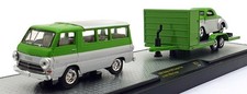 Castline M2 Machines scala 1/64 DR52 '64 Dodge A100 Camper & '41 Willys Coupé
