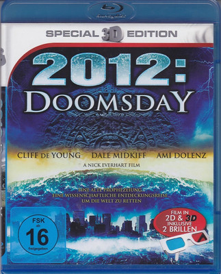 2012: Doomsday - Blu Ray 2D & 3D - Cliff De Young - Dale Midkiff - Ami Dolenz -