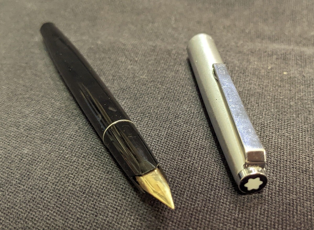 Vintage Montblanc Junior 622 Fountain Pen - 14K Gold Plated Nib