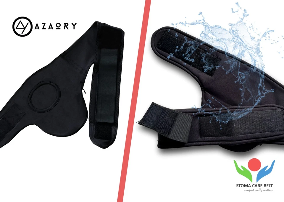STOMA CARE BELT VERTICAL Stoma Belt- Ostomy Belt- ileostomy Belt-Stoma Support Belt