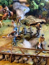 Civil War toy soldiers for sale confederate artillery crew