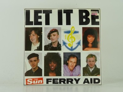 FERRY AID LET IT BE (51) 2 Track 7'' Single including Picture Sleeve THE SUN