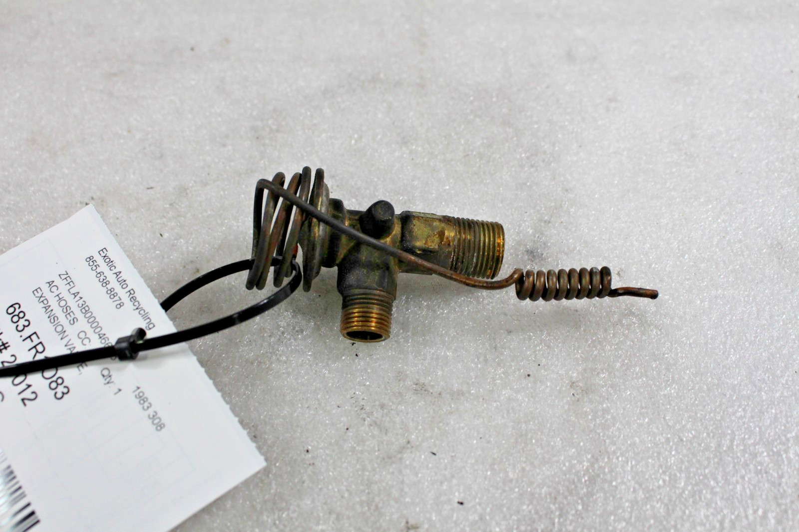 Ferrari 308, A/C Expansion Valve, Used