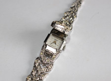 VINTAGE 1940/50s Berco De Luxe Swiss Made Wind-up COCKTAIL WATCH