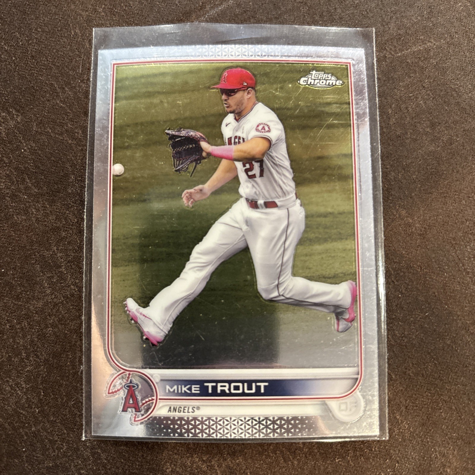 MIKE TROUT 2022 TOPPS CHROME #200 ANGELS