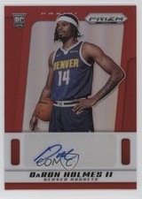 2024-25 Panini Prizm Deca Signatures Red 76/99 DaRon Holmes II #PDS-DRH Auto pe8