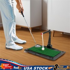 Adjustable Golf Swing Training Aid Indoor Hitting Trainer Ball Practice Tool USA