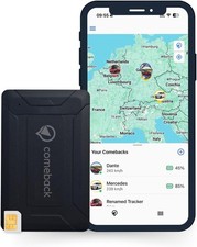 Comeback 4G GPS-Tracker für Auto, Motorrad, Wohnmobil, LKW mit Magnethalterung,