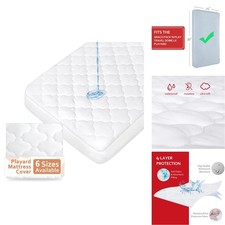 Moonsea Pack And Play Mattress Pad 6 Sizes Cover Only