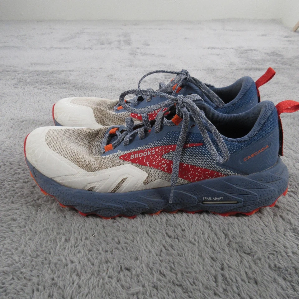 Brooks Cascadia 16 Trail Running Shoes Womens Size 10 Blue Trail Adapt 120392 - Image 2 of 4