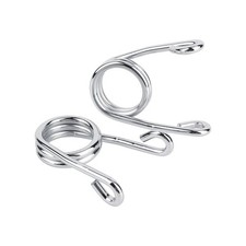Doanas-Gold/Silver 3.5 Chrome Custom Torsion Solo Springs For Chopper Bobber