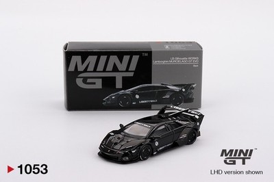 Mini GT 1053 Blister - Lamborghini LB-Silhouette WORKS Murciélago GT Evo Black