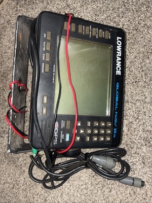 Lowrance Global Nav IIa GPS Navigator USA Made Fishing Boat