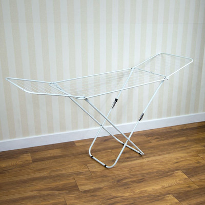 Airer geflügelter Wäscheständer 18 Meter Trockenraum Indoor Outdoor
