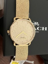 Coach Elliott Quartz Watch Brand Women's COACH 14504553 Analog Gold