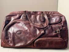 BORSA THE BRIDGE IN PELLE - SPORTIVA DA TENNIS-VINTAGE