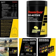Isoactive Lemon Isotonic Sports Drink - 600g with 5 Essential Electrolytes
