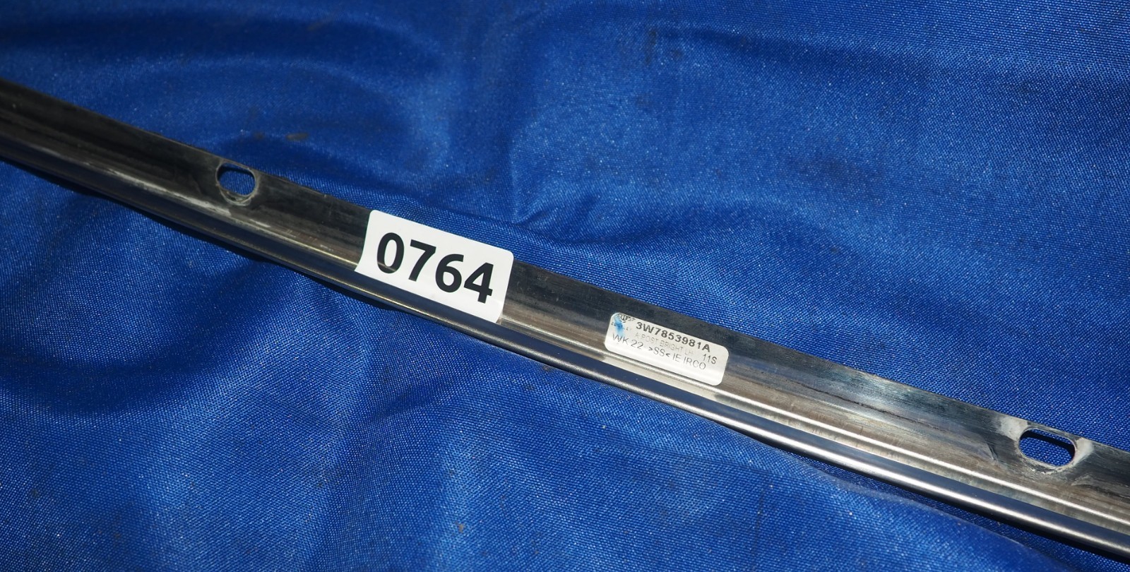 2006-2018 Bentley Continental GTC Driver Left A Pillar Chrome Molding Trim